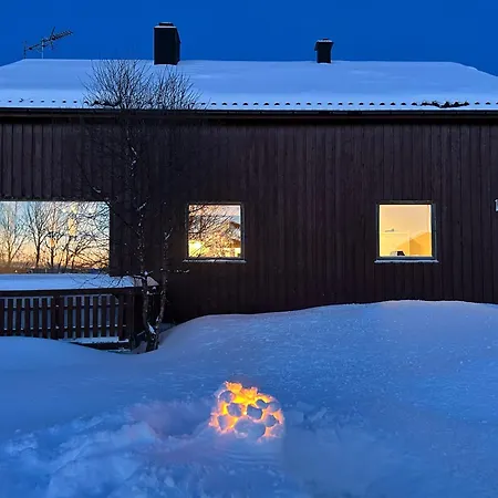 House In The Lights And Aurora Holiday home