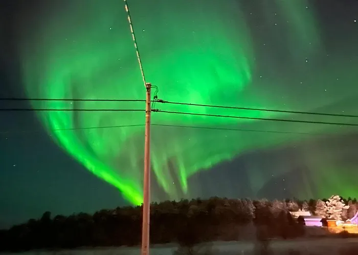 House In The Lights And Aurora בית נופש טרומסה