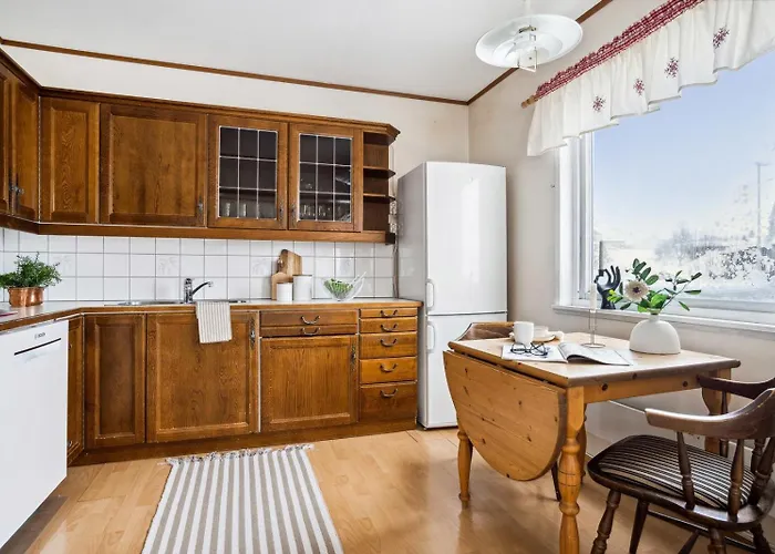 House In The Lights And Aurora Casa de Férias