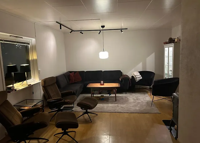 House In The Lights And Aurora Tromsø