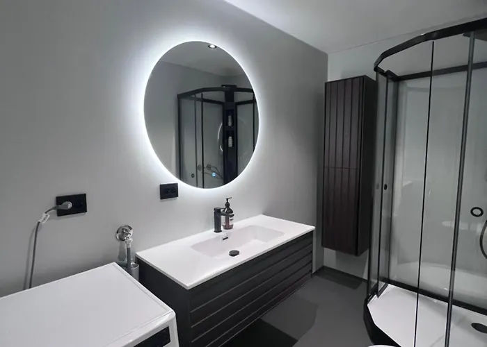 House In The Lights And Aurora * Tromsø