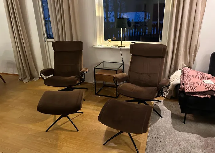 House In The Lights And Aurora Semesterbostad *